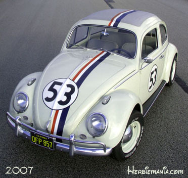 herbie the love bug  coloring pages