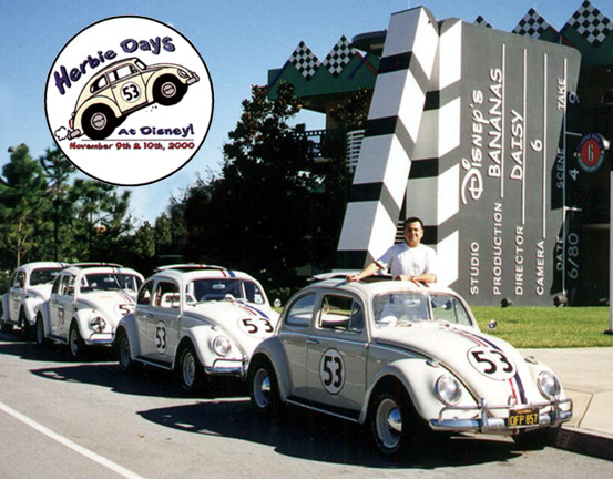 And the home page for Disney's Love Bug themed resort